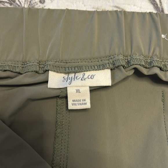 Style & Co pull on cargo pants - Picture 8 of 9